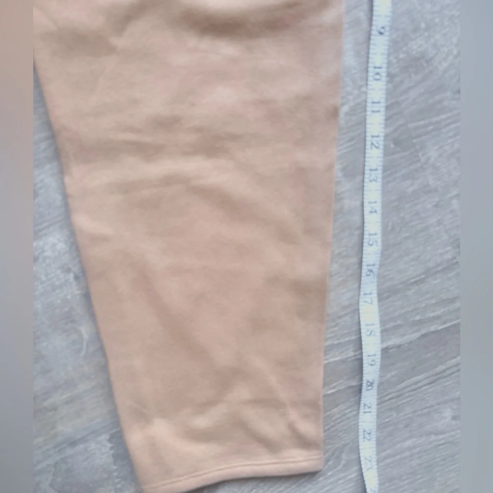 Wonder Nation Boys Sz L (10/12) Tan Athletic Sweatpants Tapered Bottoms NWT